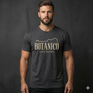 Camiseta Botánico Café Teatro HOMBRE - GRIS